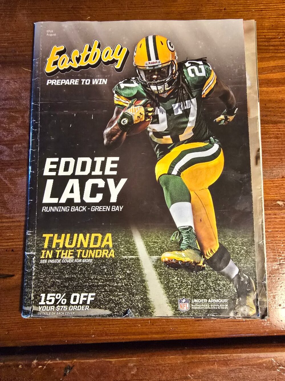 Eastbay Magazine August 2013 Eddie Lacy Cover